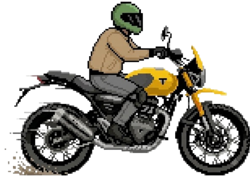 Chanuka Riding Scrambler