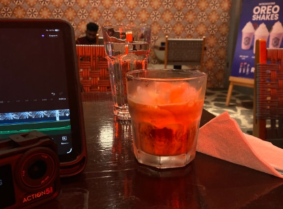 Espresso Shot and Action 5 Pro Camera