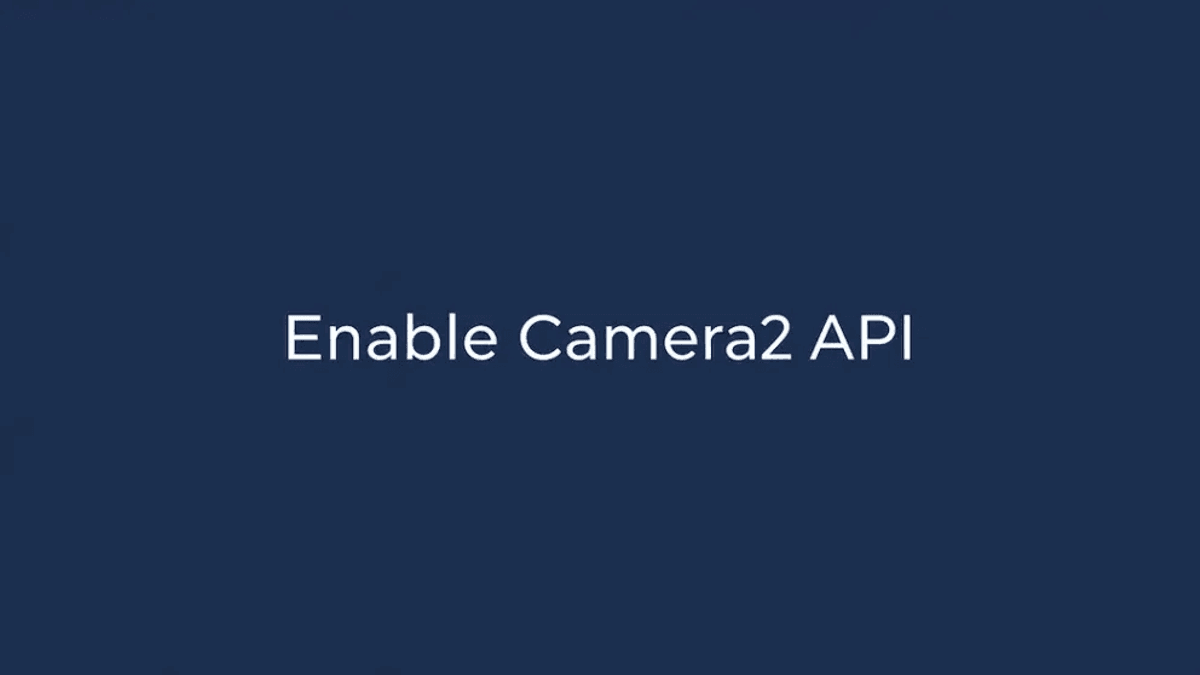 Enable Camera2 API on Redmi Note 5 / Note 6 Pro (Android Pie)