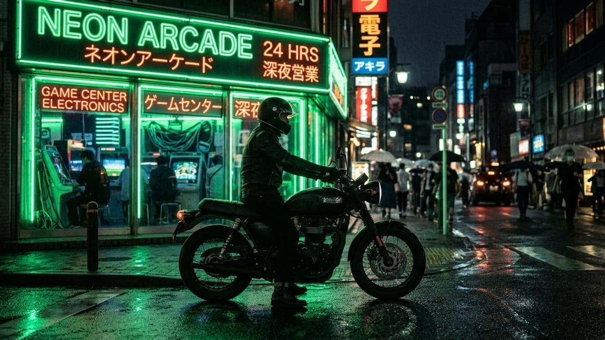 Riding in the Rain
